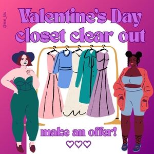 Valentine's Day Closet Clear Out! 🥰 (DO NOT PURCHASE!)